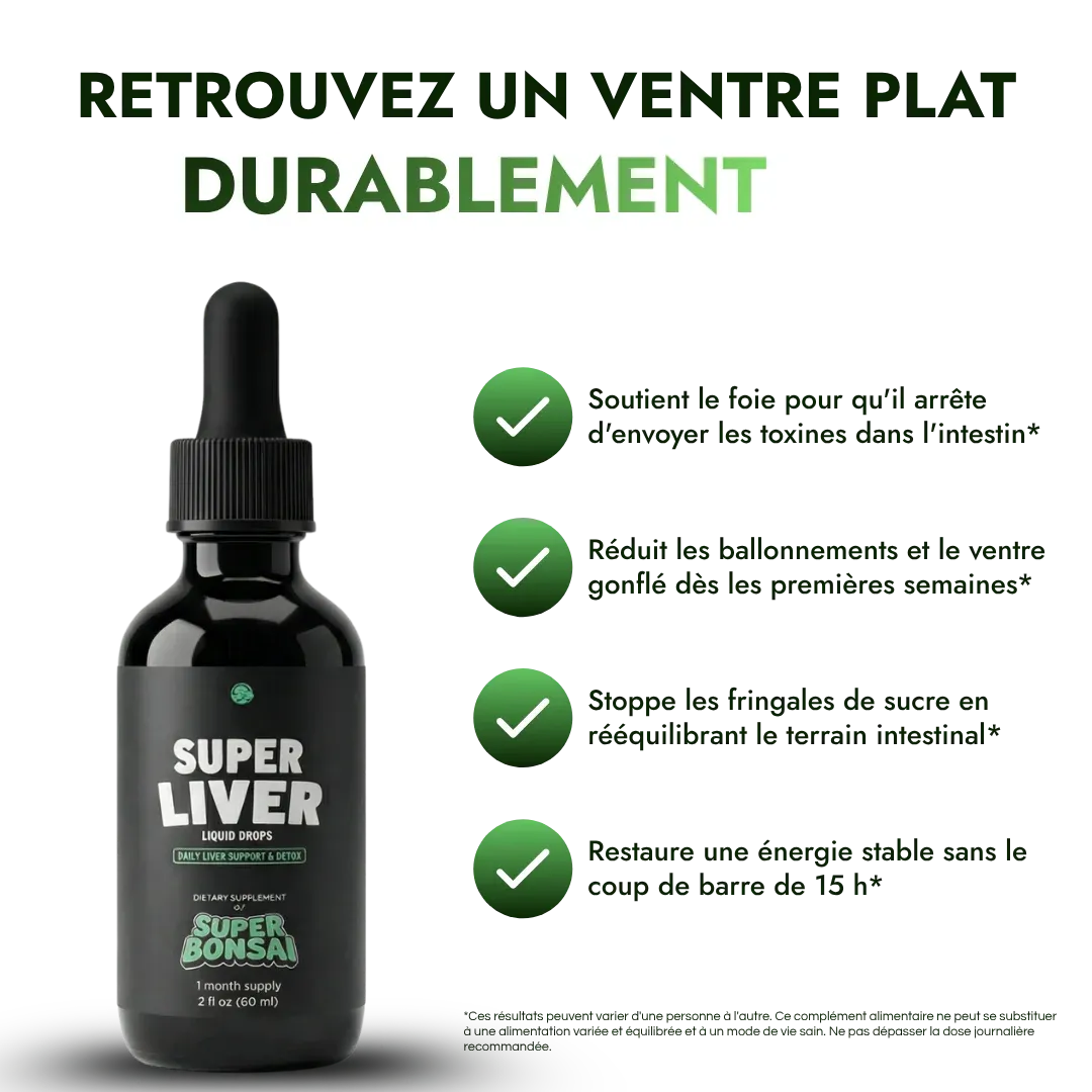Super Liver — Retrouvez un ventre plat durablement